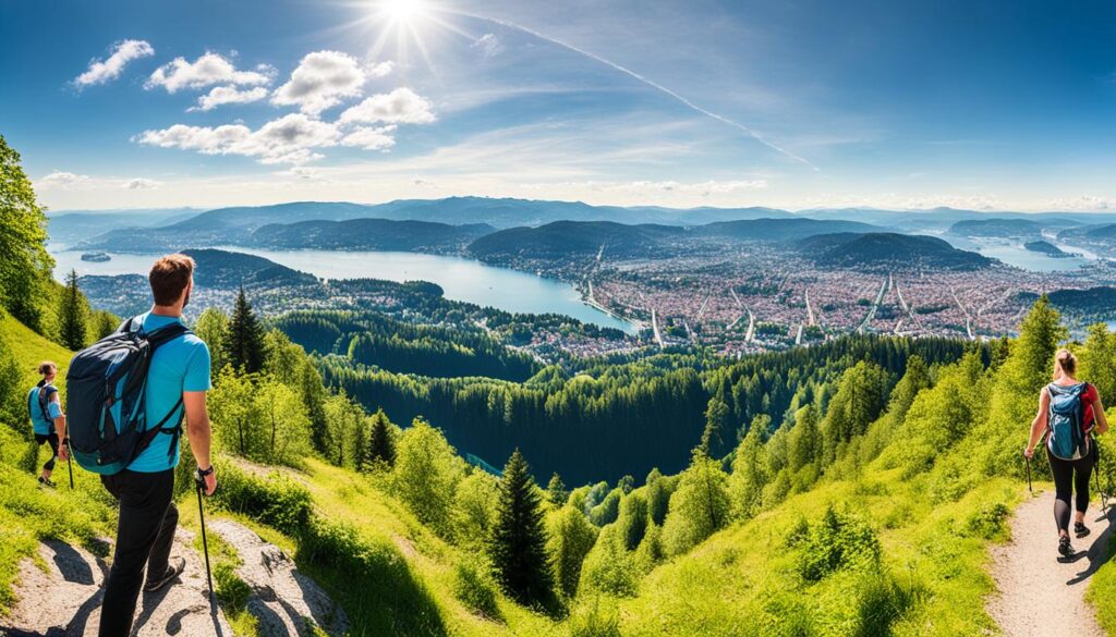 Uetliberg Mountain Hiking View