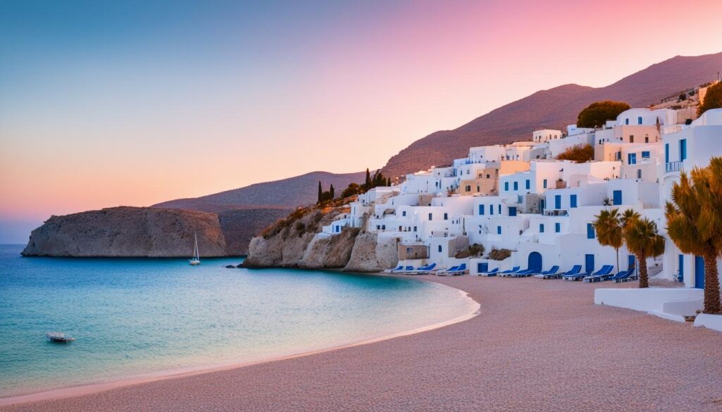Greek islands in November